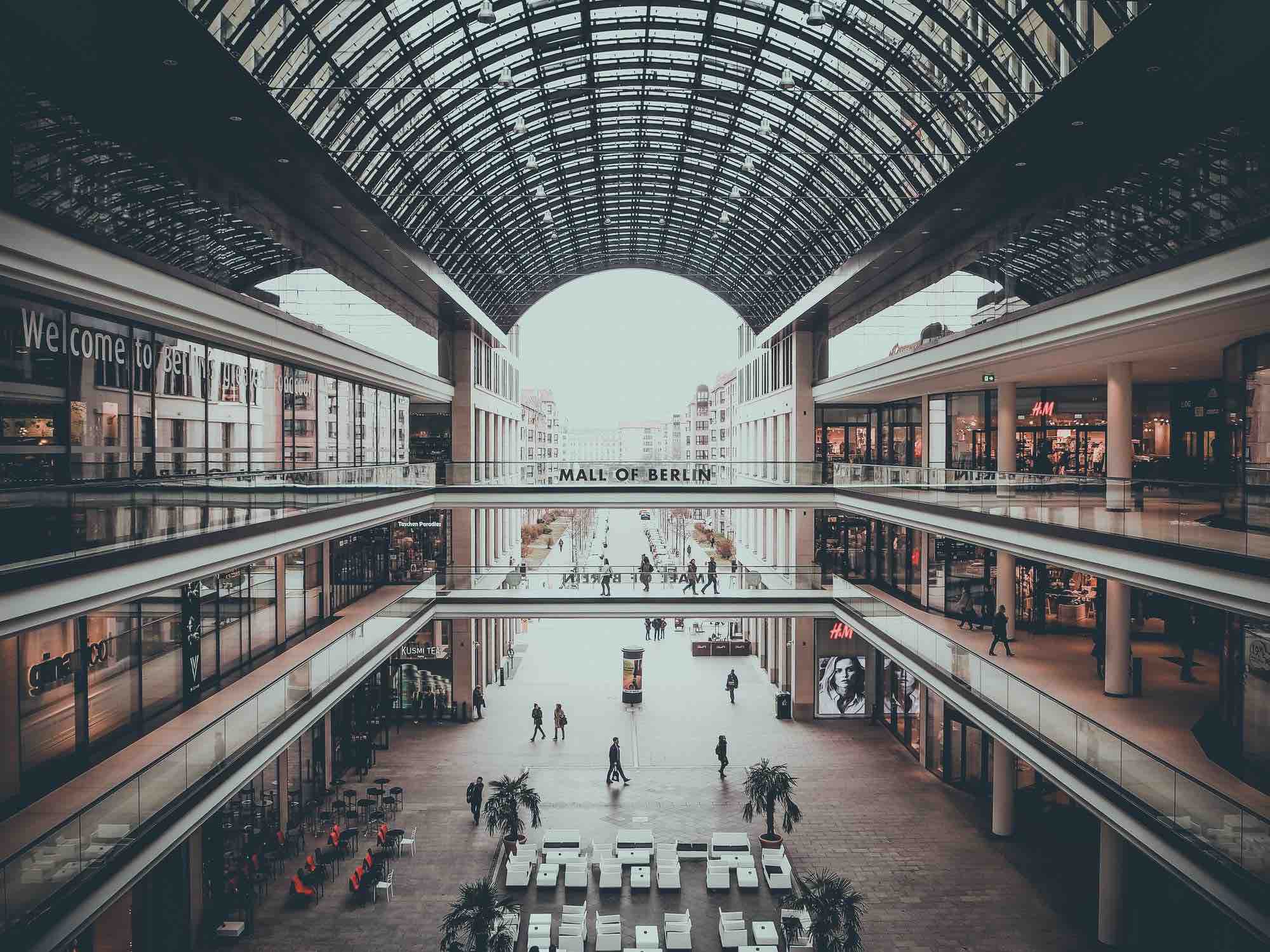 A shopping Mall in Berlin 