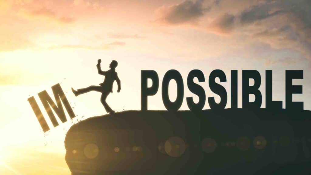 From Impossible to I'm possible with motivation and self-discipline