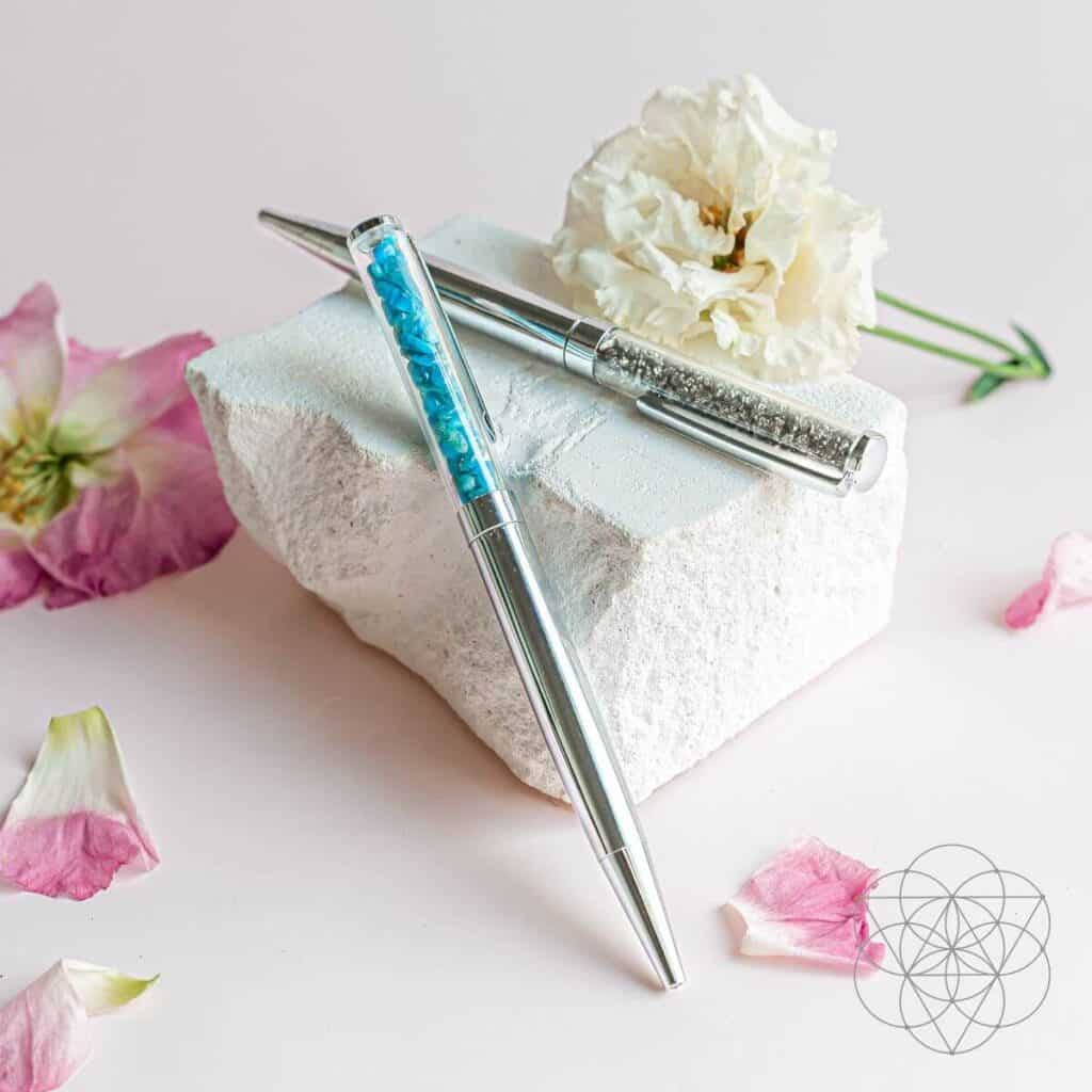 Unlimited Abundance - Manifestation Crystal Pen Set 