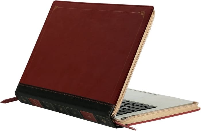 Vintage laptop cover sleeve gift for writers