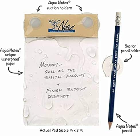 Aqua Notes waterproof notepad best gift
